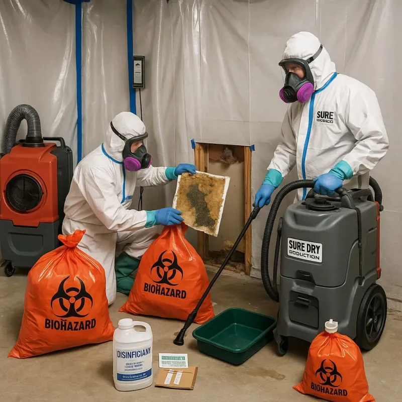 Contaminated Water Handling Protocols process in Chalfont, PA